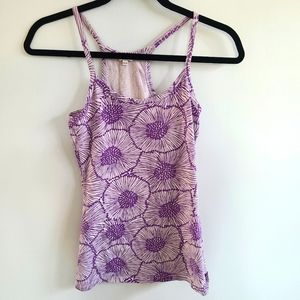 ✨️5 for $25✨️ Xs Kismet Purple Floral Tank Top